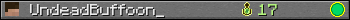 UndeadBuffoon_ userbar 350x20