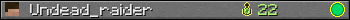 Undead_raider userbar 350x20