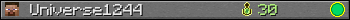 Universe1244 userbar 350x20