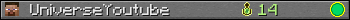 UniverseYoutube userbar 350x20