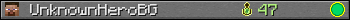 Юзербар 350x20 для UnknownHeroBG