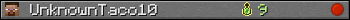 UnknownTaco10 userbar 350x20