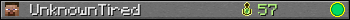 UnknownTired userbar 350x20