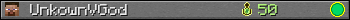 UnkownVGod userbar 350x20