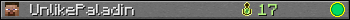 UnlikePaladin userbar 350x20