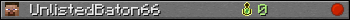 UnlistedBaton66 userbar 350x20