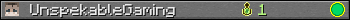 UnspekableGaming userbar 350x20