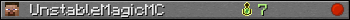 UnstableMagicMC userbar 350x20