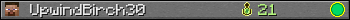 UpwindBirch30 userbar 350x20