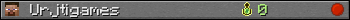 Urjtigames userbar 350x20