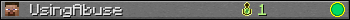 UsingAbuse userbar 350x20