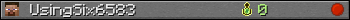 UsingSix6583 userbar 350x20