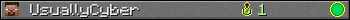 UsuallyCyber userbar 350x20