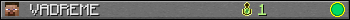 VADREME userbar 350x20