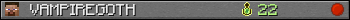 VAMPIREGOTH userbar 350x20