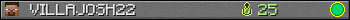 VILLAJOSH22 userbar 350x20