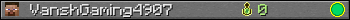 VanshGaming4907 userbar 350x20