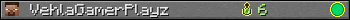 VehlaGamerPlayz userbar 350x20