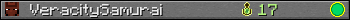 VeracitySamurai userbar 350x20