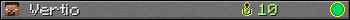 Vertio userbar 350x20