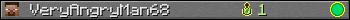 VeryAngryMan68 userbar 350x20