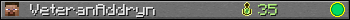 VeteranAddryn userbar 350x20