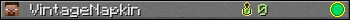 Юзербар 350x20 для VintageNapkin
