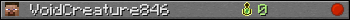 VoidCreature846 userbar 350x20