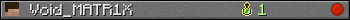 Юзербар 350x20 для Void_MATR1X