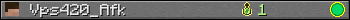Юзербар 350x20 для Vps420_Afk