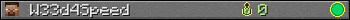 W33d4Speed userbar 350x20
