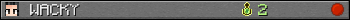 WACKY userbar 350x20