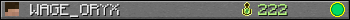 WAGE_ORYX userbar 350x20