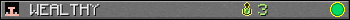 WEALTHY userbar 350x20