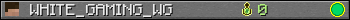 WHITE_GAMING_WG userbar 350x20