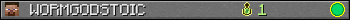 WORMGODSTOIC userbar 350x20