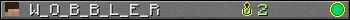 Юзербар 350x20 для W_O_B_B_L_E_R