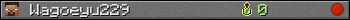 Wagoeyu229 userbar 350x20