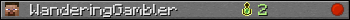 WanderingGambler userbar 350x20