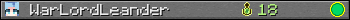 WarLordLeander userbar 350x20