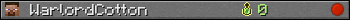 WarlordCotton userbar 350x20