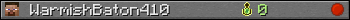 Юзербар 350x20 для WarmishBaton410