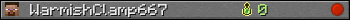 WarmishClamp667 userbar 350x20