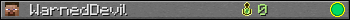 WarnedDevil userbar 350x20