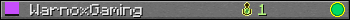 WarnoxGaming userbar 350x20