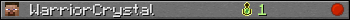 WarriorCrystal userbar 350x20