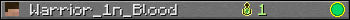 Warrior_1n_Blood userbar 350x20