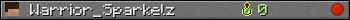 Warrior_Sparkelz userbar 350x20