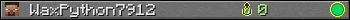 WaxPython7912 userbar 350x20