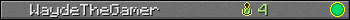 WaydeTheGamer userbar 350x20